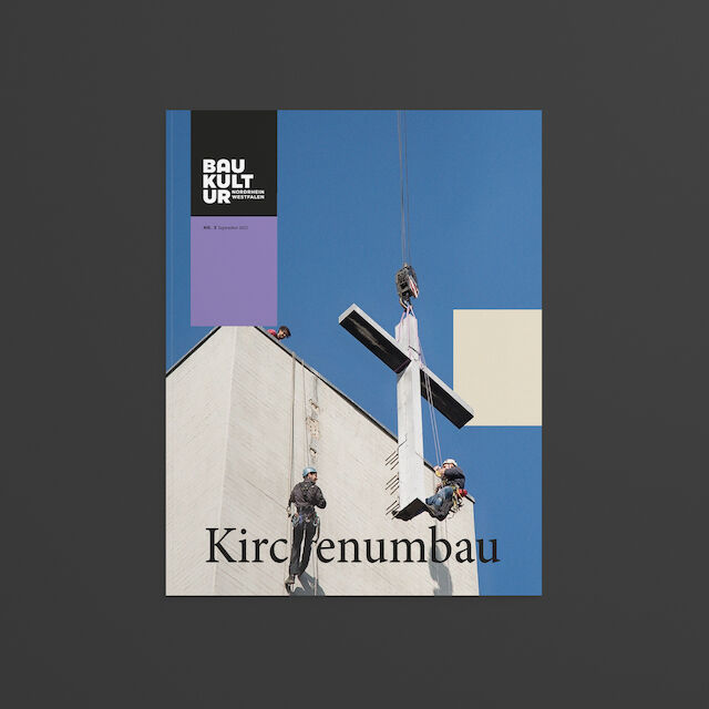 Themenheft „Kirchenumbau“ von Baukultur Nordrhein-Westfalen.
