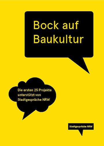 Cover der Publikation Bock auf Baukultur